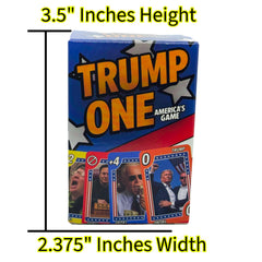 RTE Games Trump ONE Card Game gift-ready for holidays and birthdays.