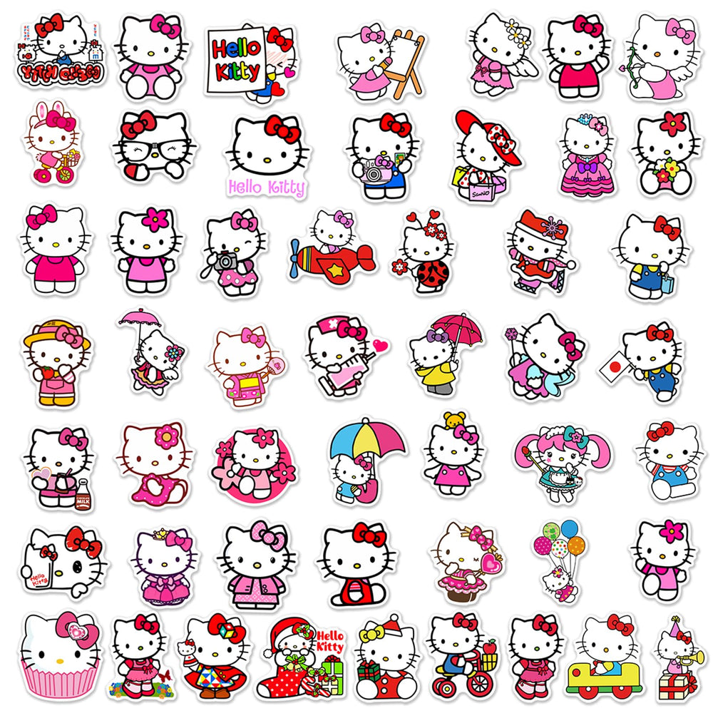 RUBANG Hello Kitty travel case sticker adds color and weather resistance
