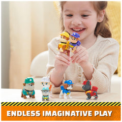 Rubble & Crew Grandpa Gravel figure adds family dynamics to pretend projects.