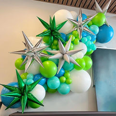 RUBFAC glue and ribbon included for easy balloon arrangements