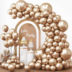 RUBFAC 154pcs balloon arch kit for versatile celebrations.