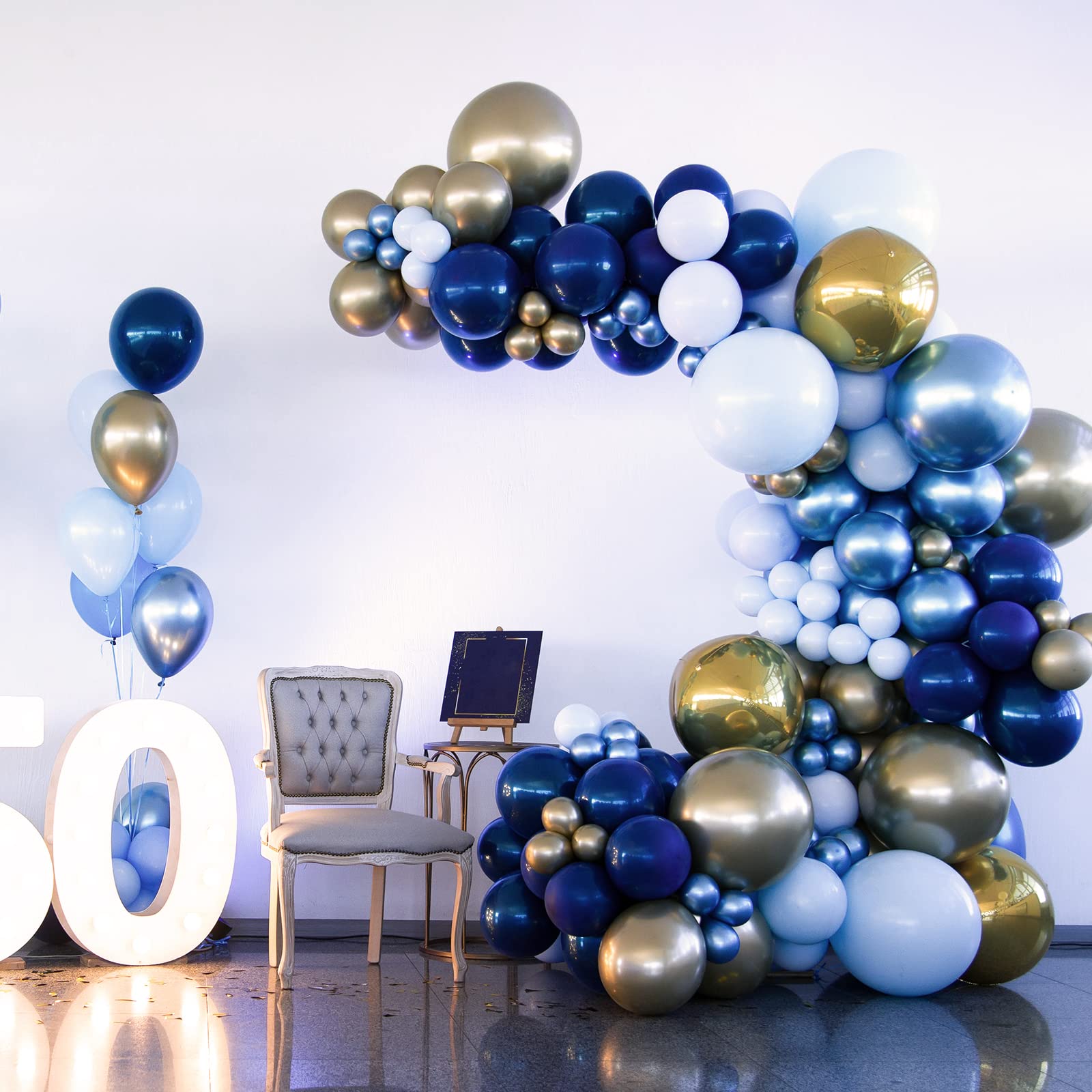 rubfac balloon garland arch kit ready to use for quick, polished party decor
