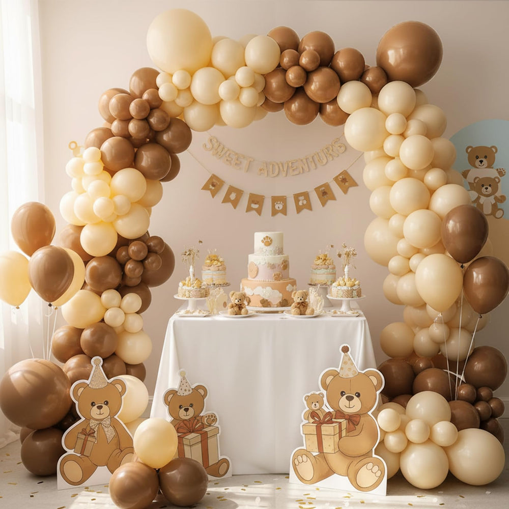 RUBFAC balloon glue and ribbon set supports quick crafting