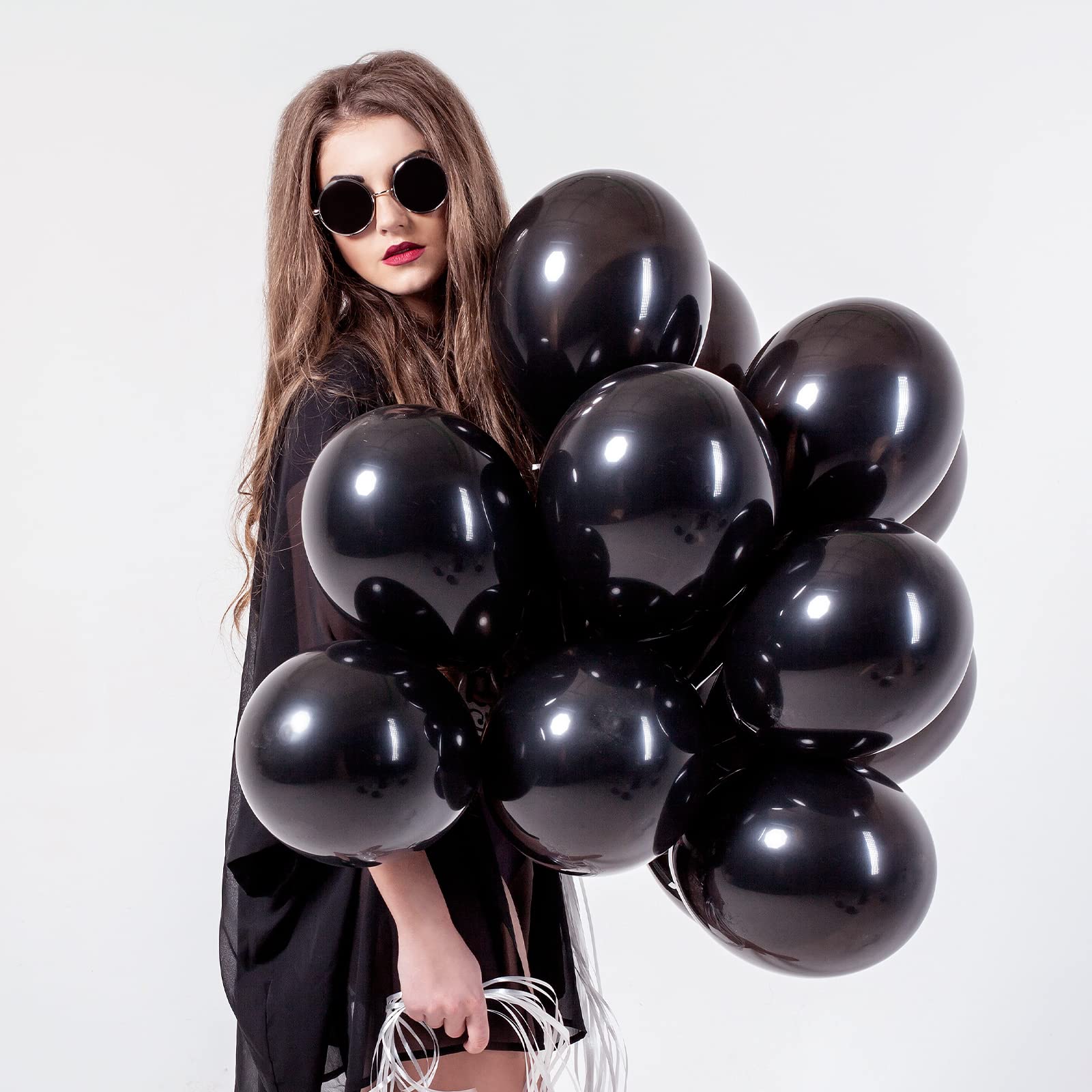 RUBFAC black balloon-5inch perfect for dense texture and tiny accents.