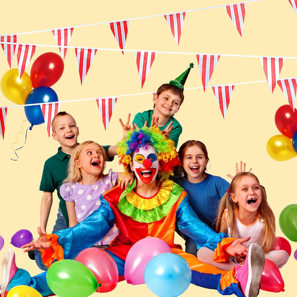 Colorful circus party decor by RUBFAC for memorable celebrations