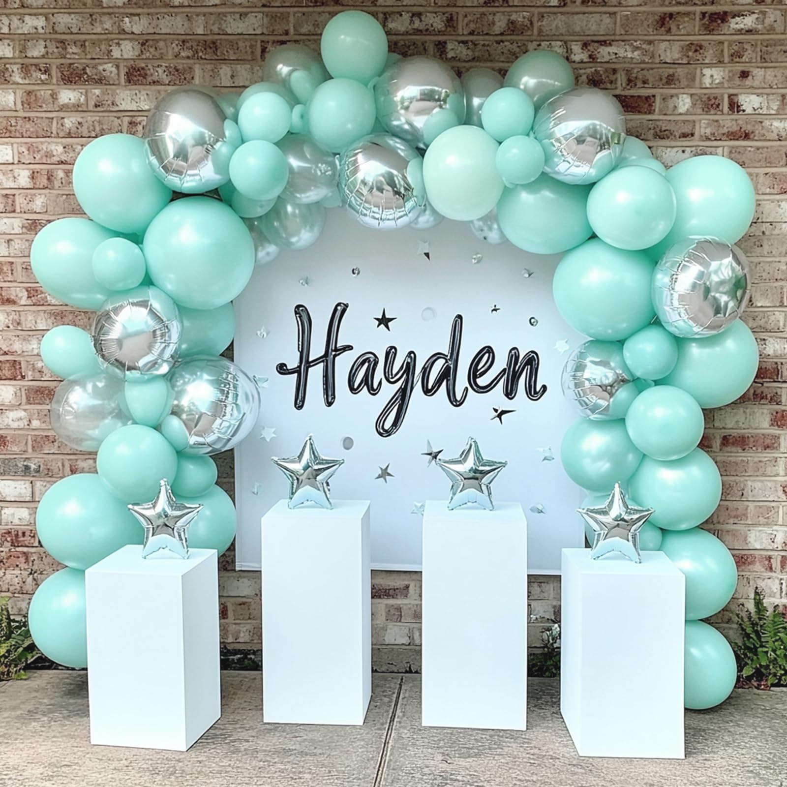 Rubfac Makani Blue 5-inch balloons perfect as filler accents