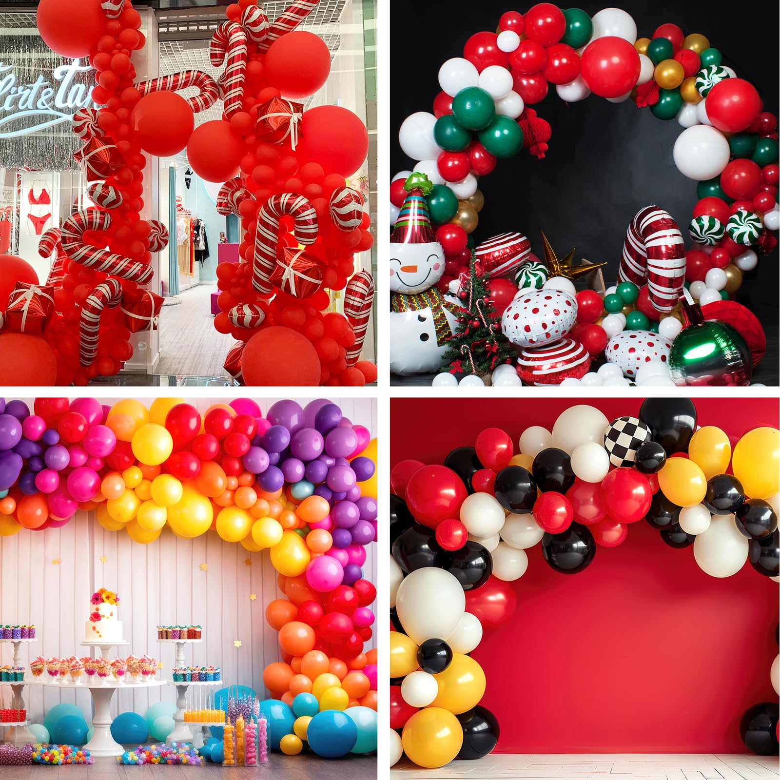 Rubfac party-setup idea image showcases elegant red decor versatility.
