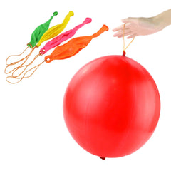rubfac punch balloons green neon for energetic games and crowd-pleasing favors.