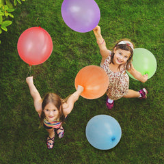rubfac punch balloons purple neon for colorful party activities and games.