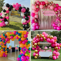 RUBFAC thick latex balloons offer durable party decoration.