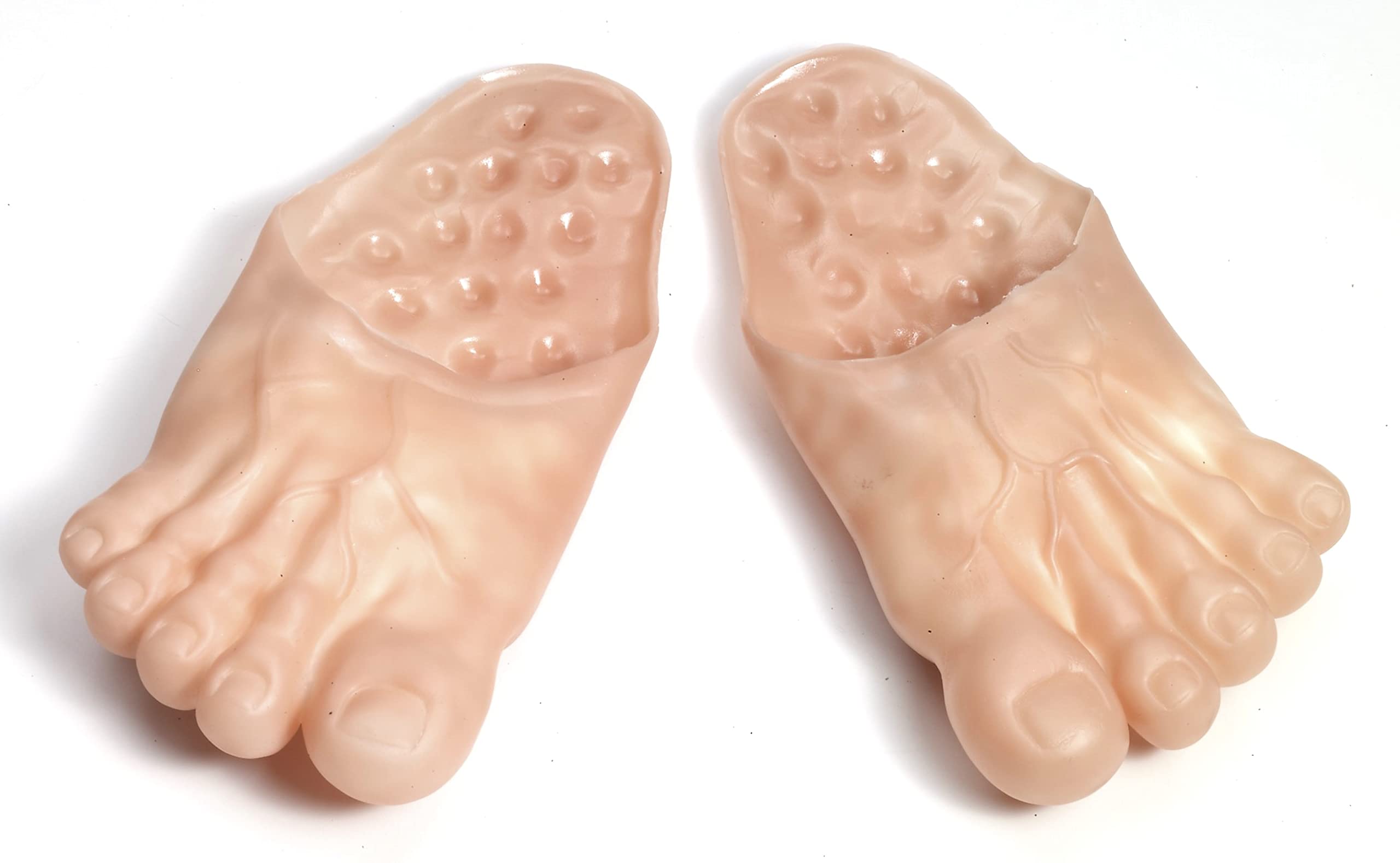 Rubies Bare Jumbo Wearable Feet for adults provide playful prehistoric flair for costumes.