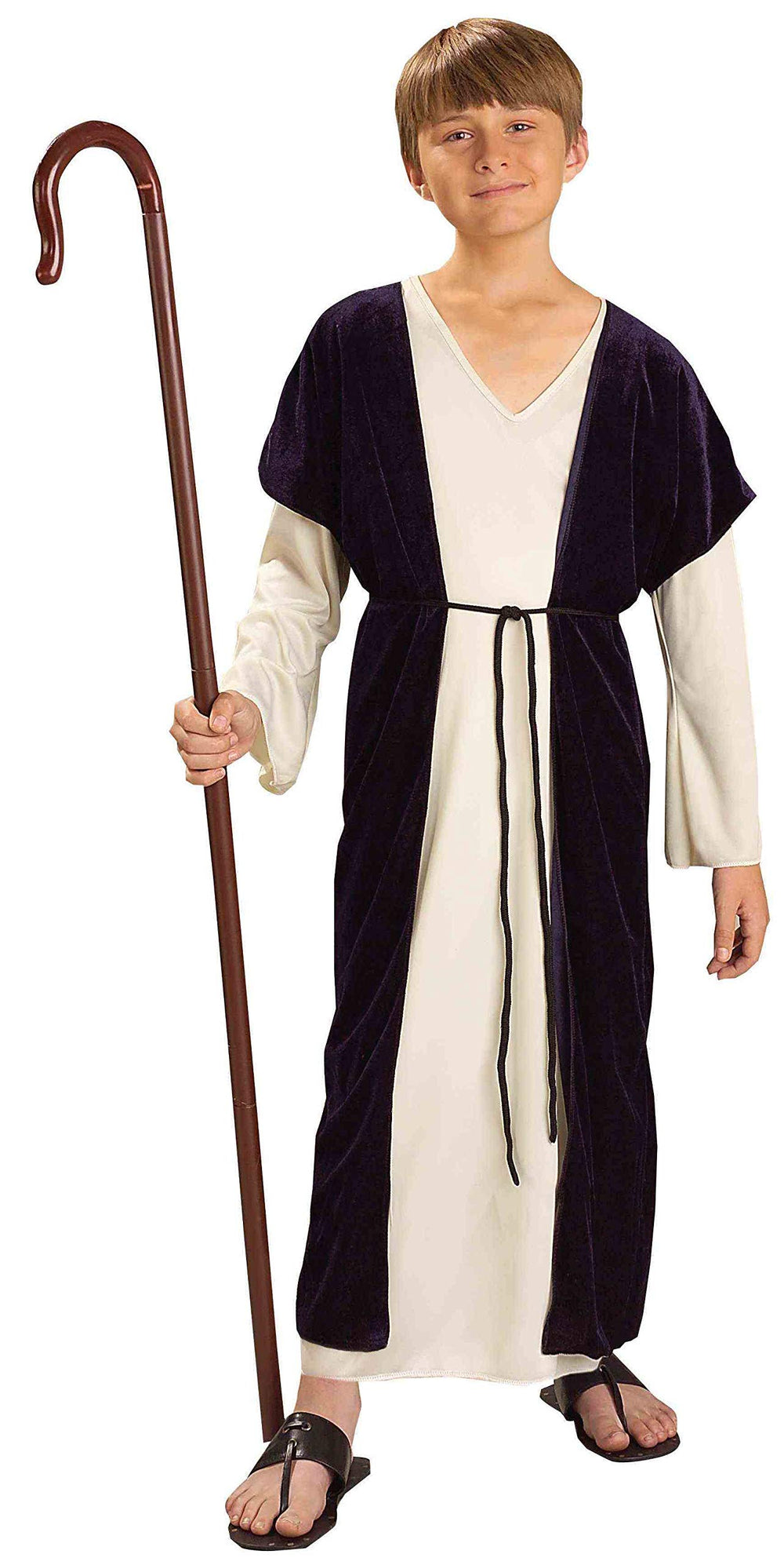 Rubies Biblical Times Shepherd costume robe for kids, comfortable and ready for Halloween or party play