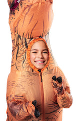 Rubies Original T-Rex inflatable costume with zip closure for easy dressing and airflow