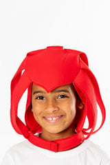 Rubies Sonic Knuckles red jumpsuit with attached boot covers for cosplay