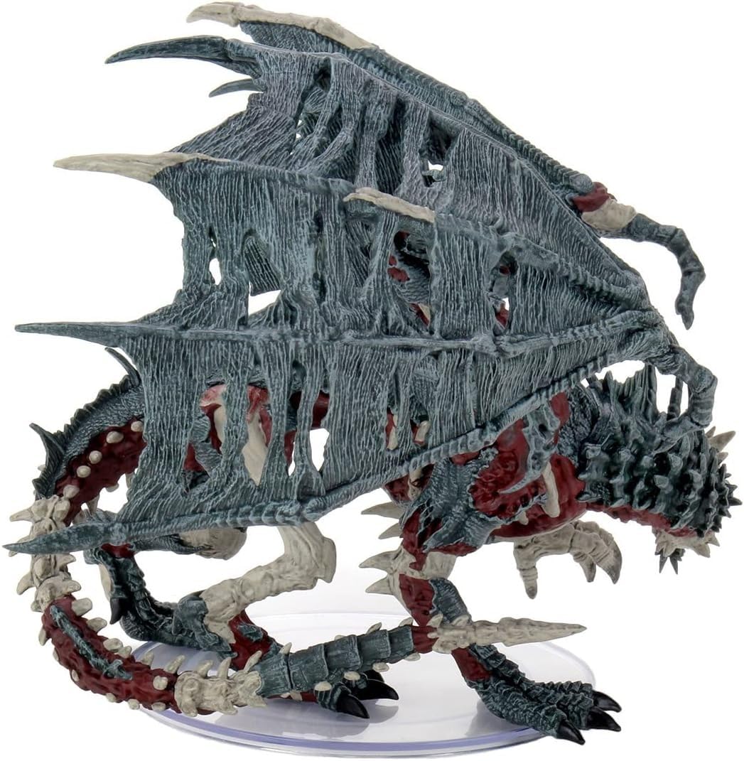 Rubies WizKids Green Dracolich pre-painted figure saves painting time