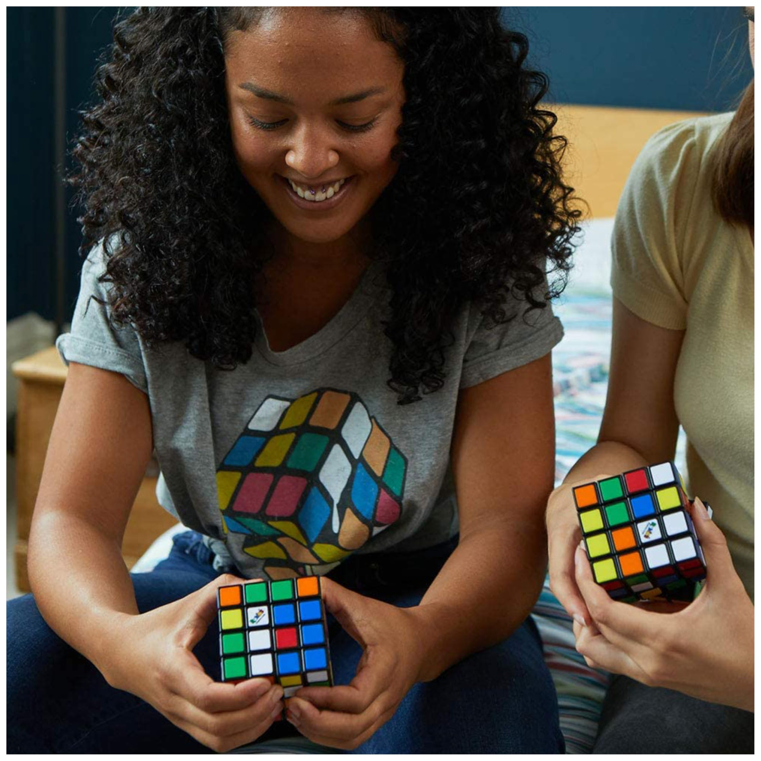 Rubik's 4x4 cube in a backpack ready for classroom practice.