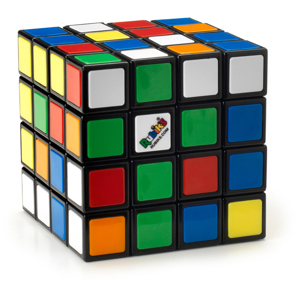 Rubik's 4x4 fidget-style puzzle promoting focus and mental workout.