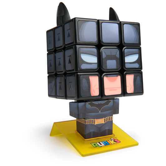 Rubik’s Batman Cuber main view, collectible puzzle for fans and desk decor.