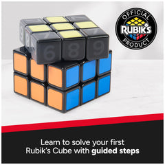 Rubik's Coach Cube step guide videos support practical solving for all ages.