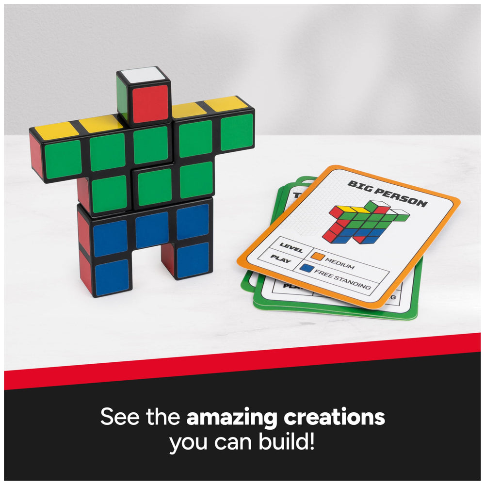 Cube It two cube sets form one cube for hands-on play.