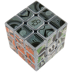 Rubik’s Disney100 Platinum 3x3 cube side motif featuring princess and hero art, collectible gift.