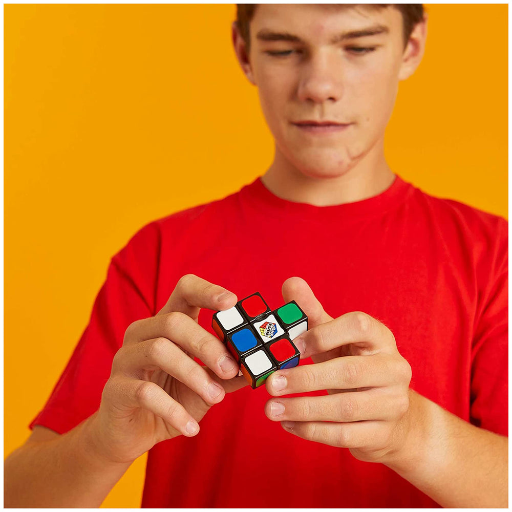 Rubik's Edge Cube 3x1 beginner puzzle encouraging steady progress and fun challenges.