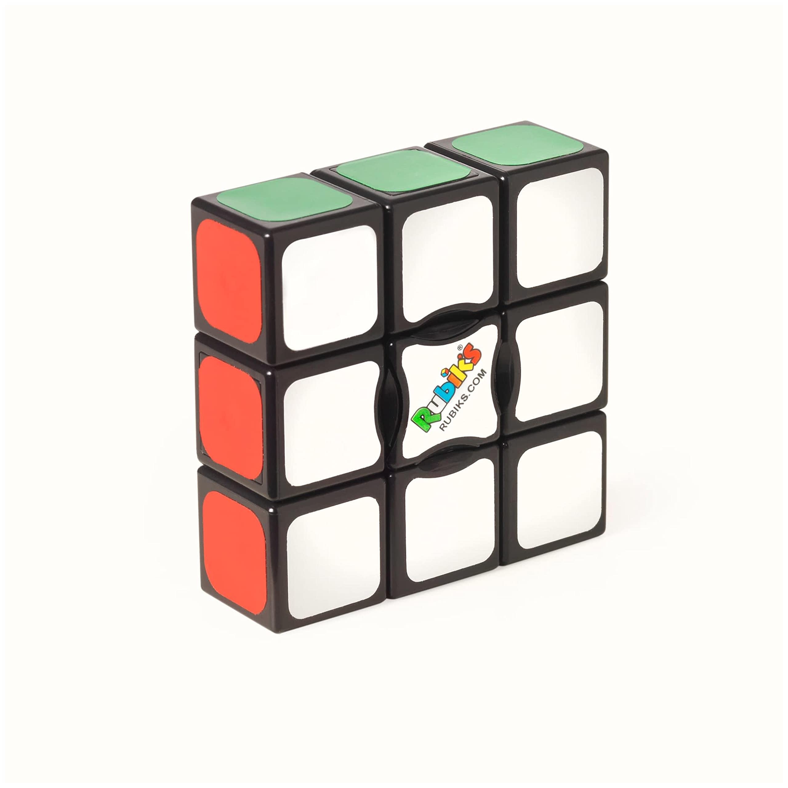Rubik's Edge Cube 3x1 front face shows beginner-friendly layout for problem solving.