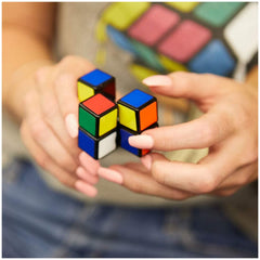 Rubik's Edge Cube 3x1 movement close-up helps track solving steps.