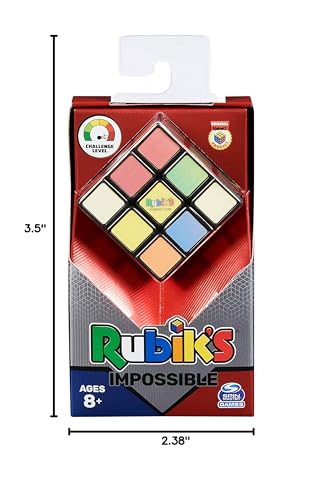 Rubik's Impossible Cube ideal gift for puzzle lovers ages 8 and up