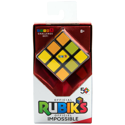 Rubik's Impossible Cube iridescent tiles shifting hues for added challenge