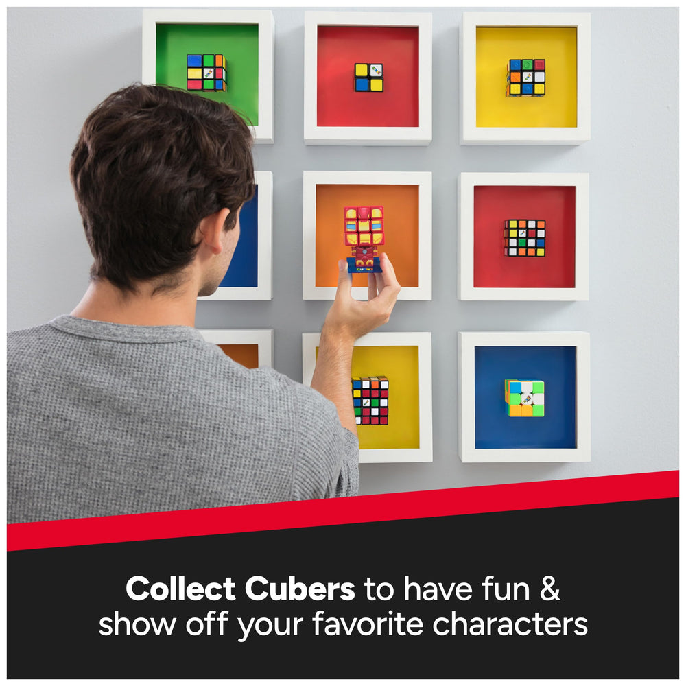 Rubik's Iron Man Cuber classic 3x3 puzzle for puzzle lovers