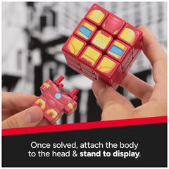 Rubik's Iron Man Cuber puzzle for fans as a tactile fidget