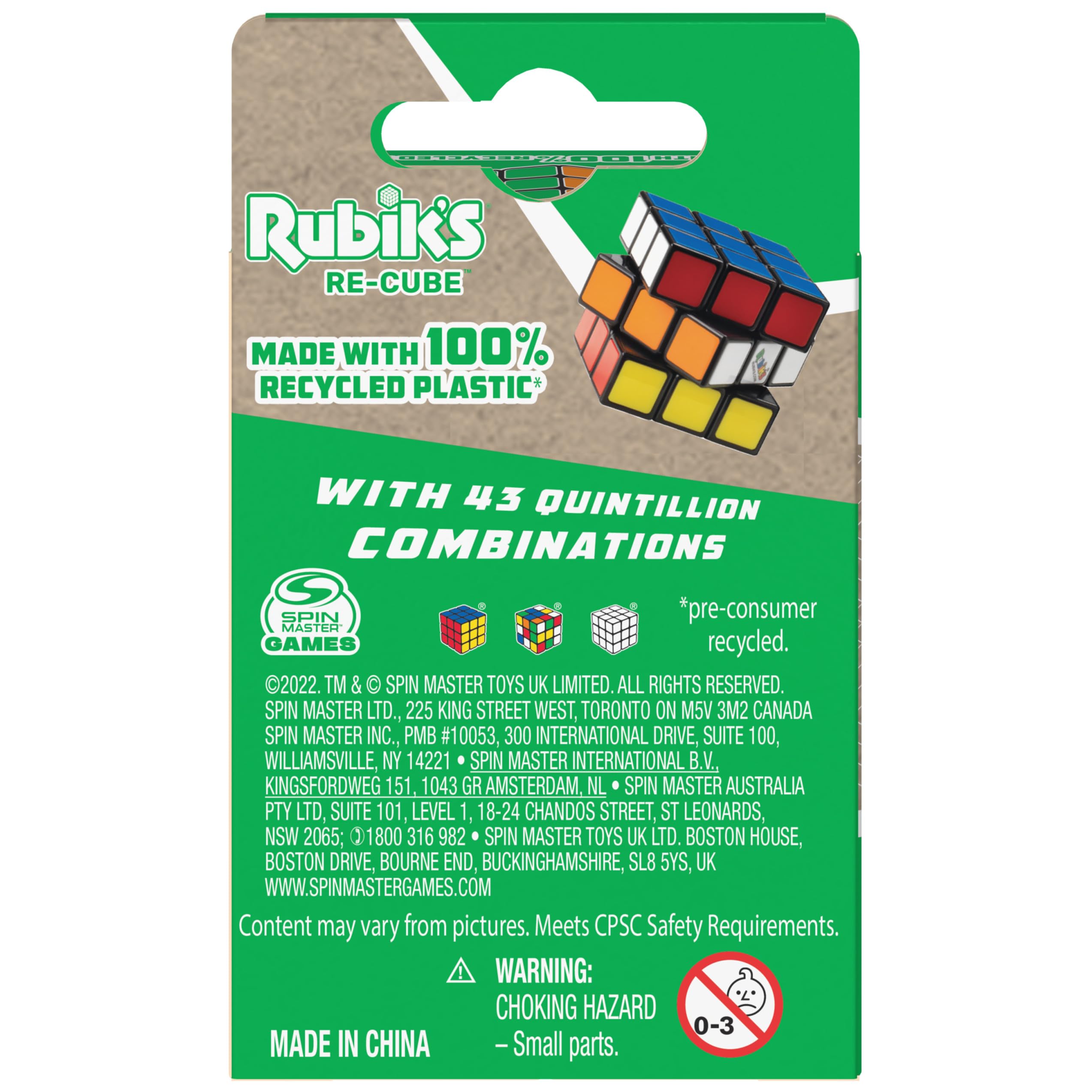 Rubik's Re-Cube 3x3 in a classroom setting for focused activity.