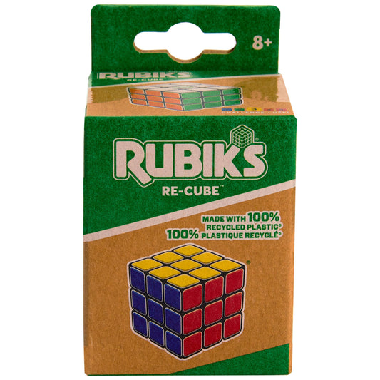 Rubik's Re-Cube 3x3 in motion with smooth turning for quick play sessions.