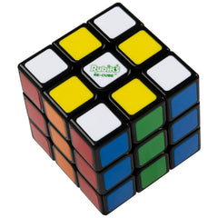 Rubik's Re-Cube 3x3 surface with sticker-free plastic faces for longevity.