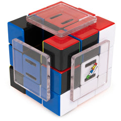 Rubik's Slide: cubies sliding to scramble and solve for focused play