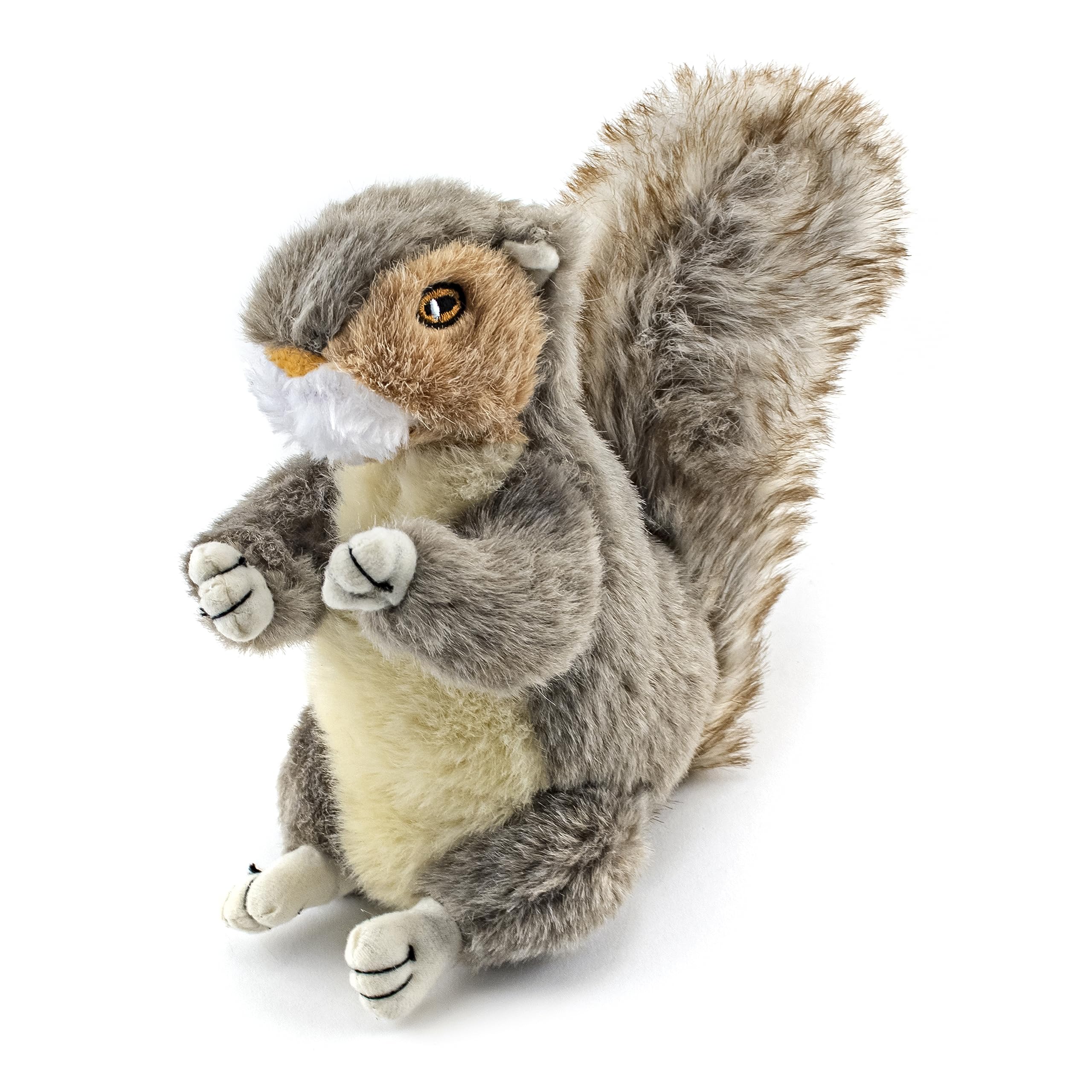 Ruffin' It Woodlands toy uses soft fur for cozy post-play cuddles.