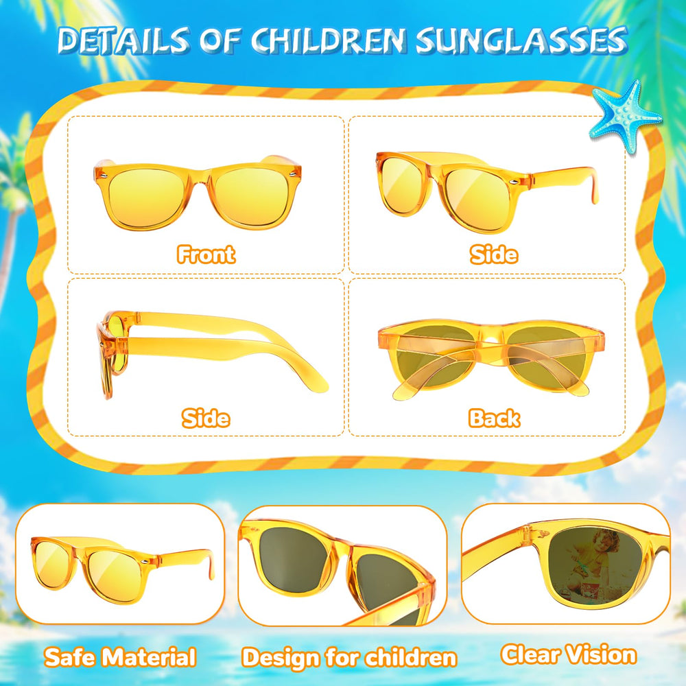 Rugort lightweight sunglasses provide activity-friendly comfort for kids.