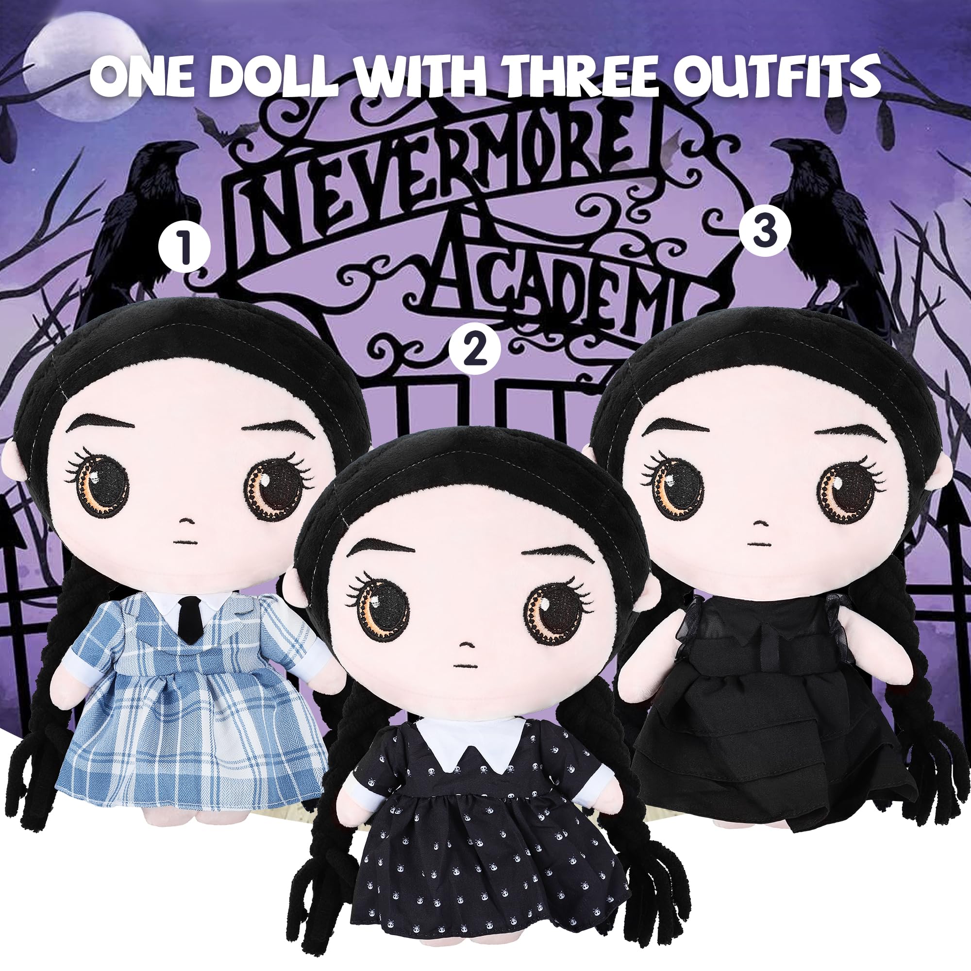 Rugvan three-dress set for versatile imaginative play.