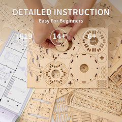 RUIFAM detailed video instructions support smooth step-by-step building.