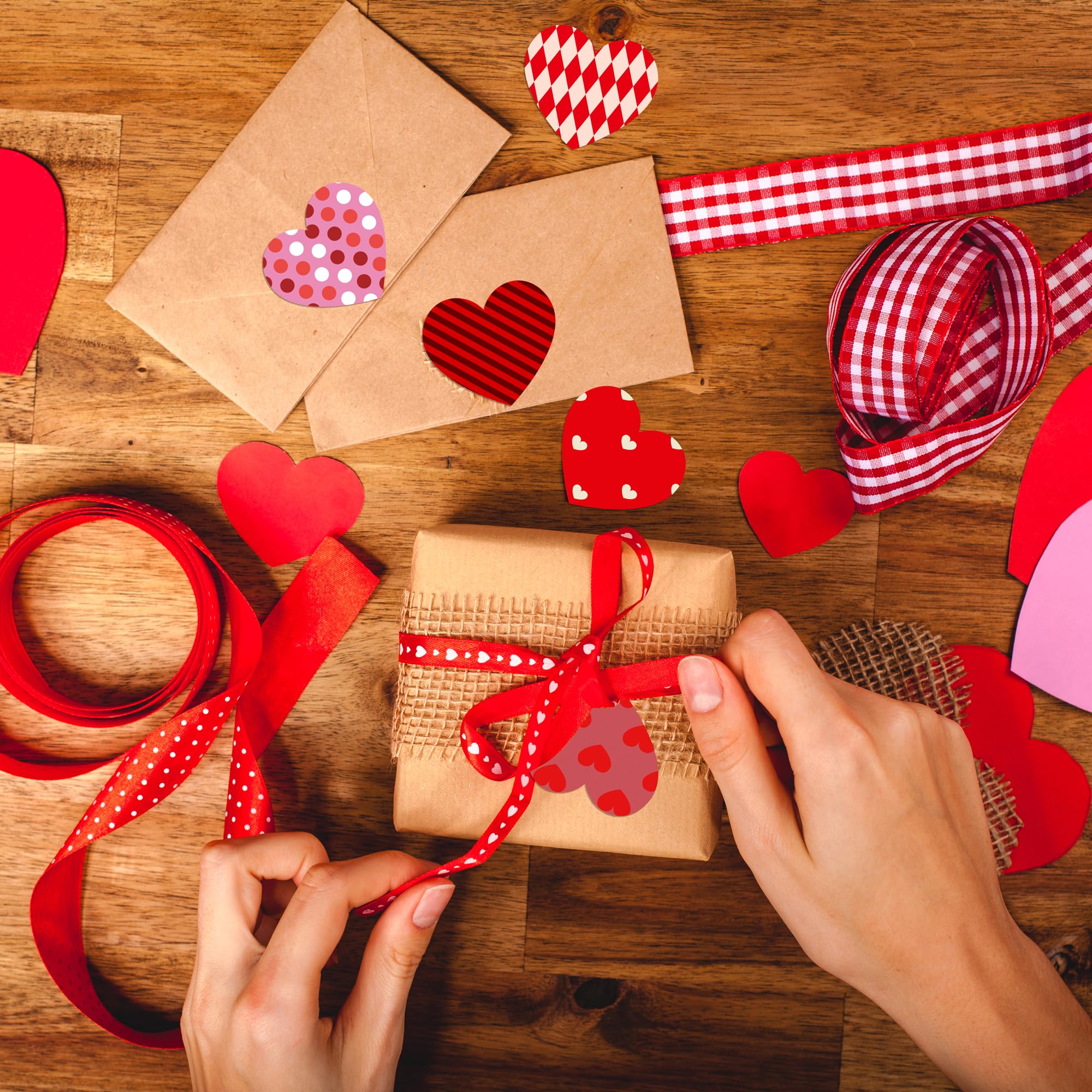 Ruisita valentines stickers versatile party decor for weddings and anniversaries