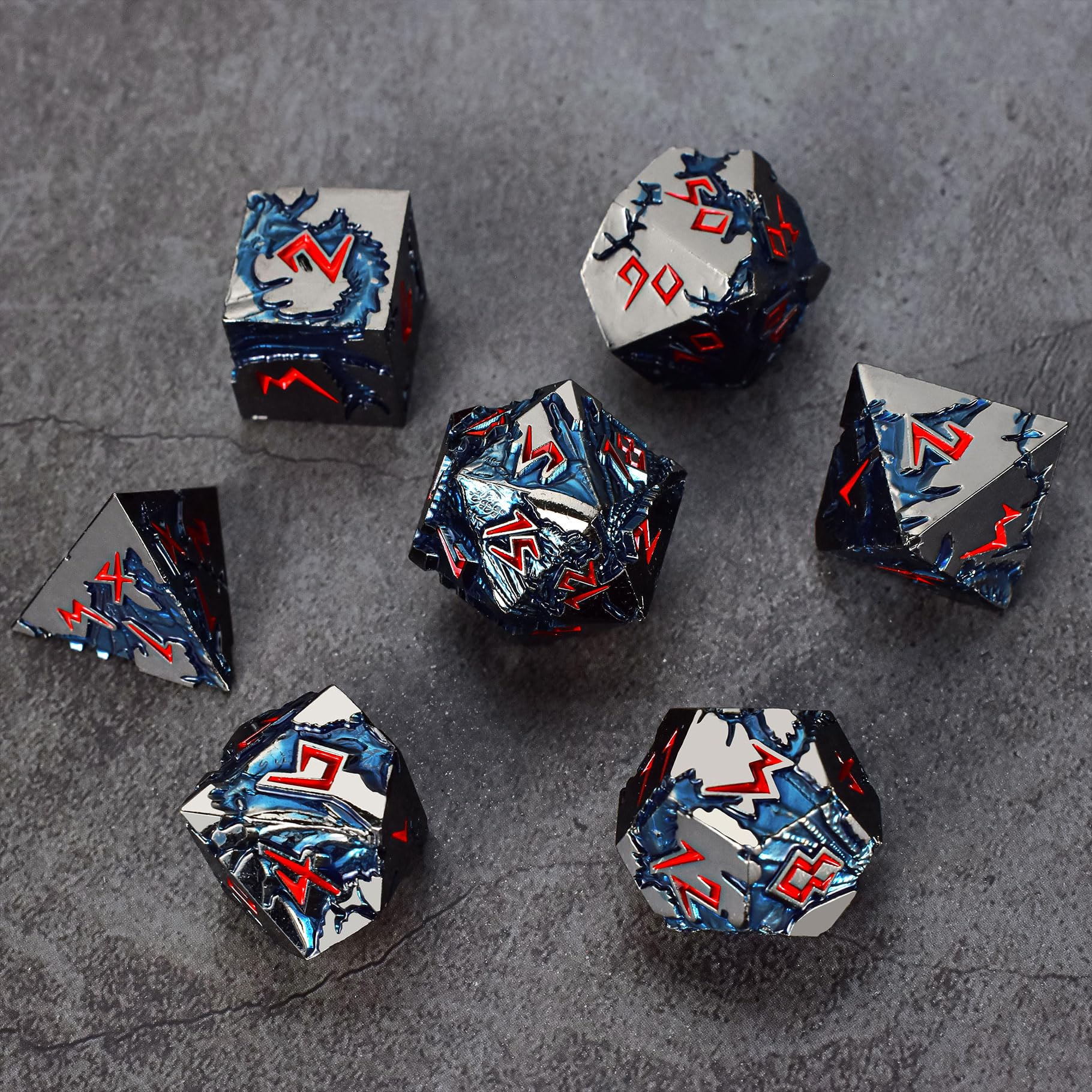 Rule Dice D4 through D% included for versatile gameplay.