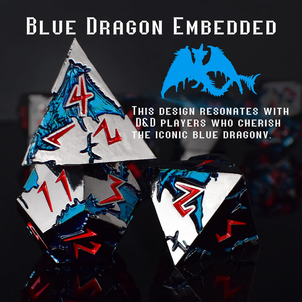 Rule Dice metal construction offers durability for countless tabletop sessions.