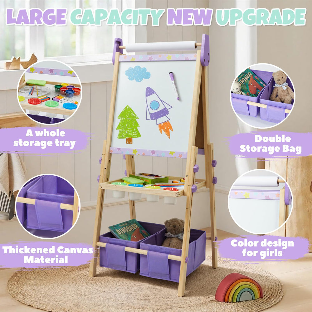 Rundad complete art supplies kit included for immediate creativity.
