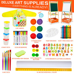 Rundad Kids Easel painting board invites color exploration and painting sessions