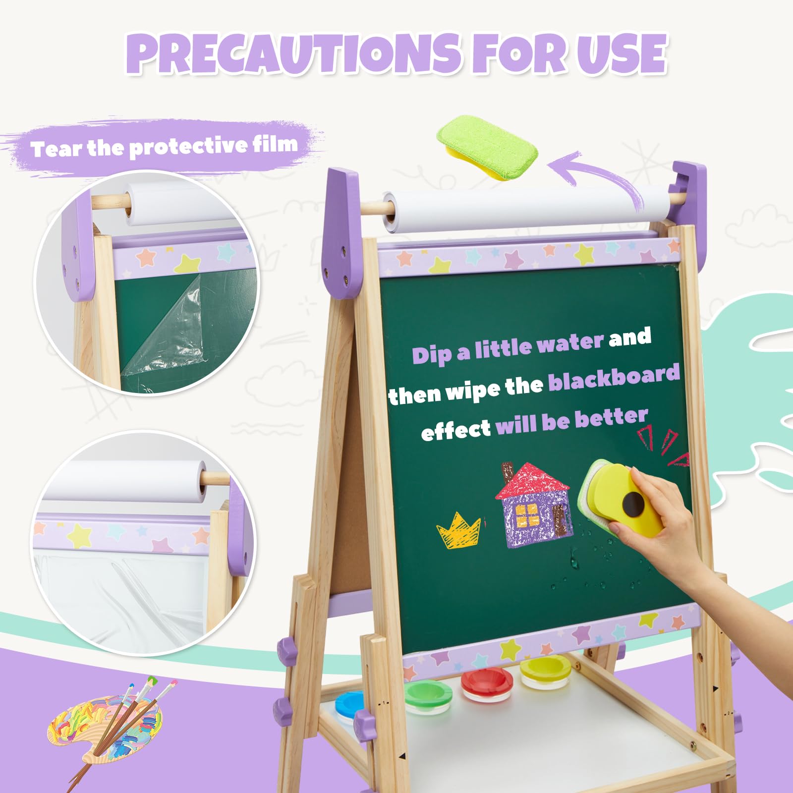 Rundad toddler-friendly art station designed for daily creative play.