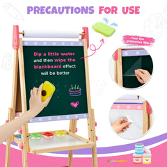Rundad Toddler-Friendly Design encourages safe, mess-controlled art sessions