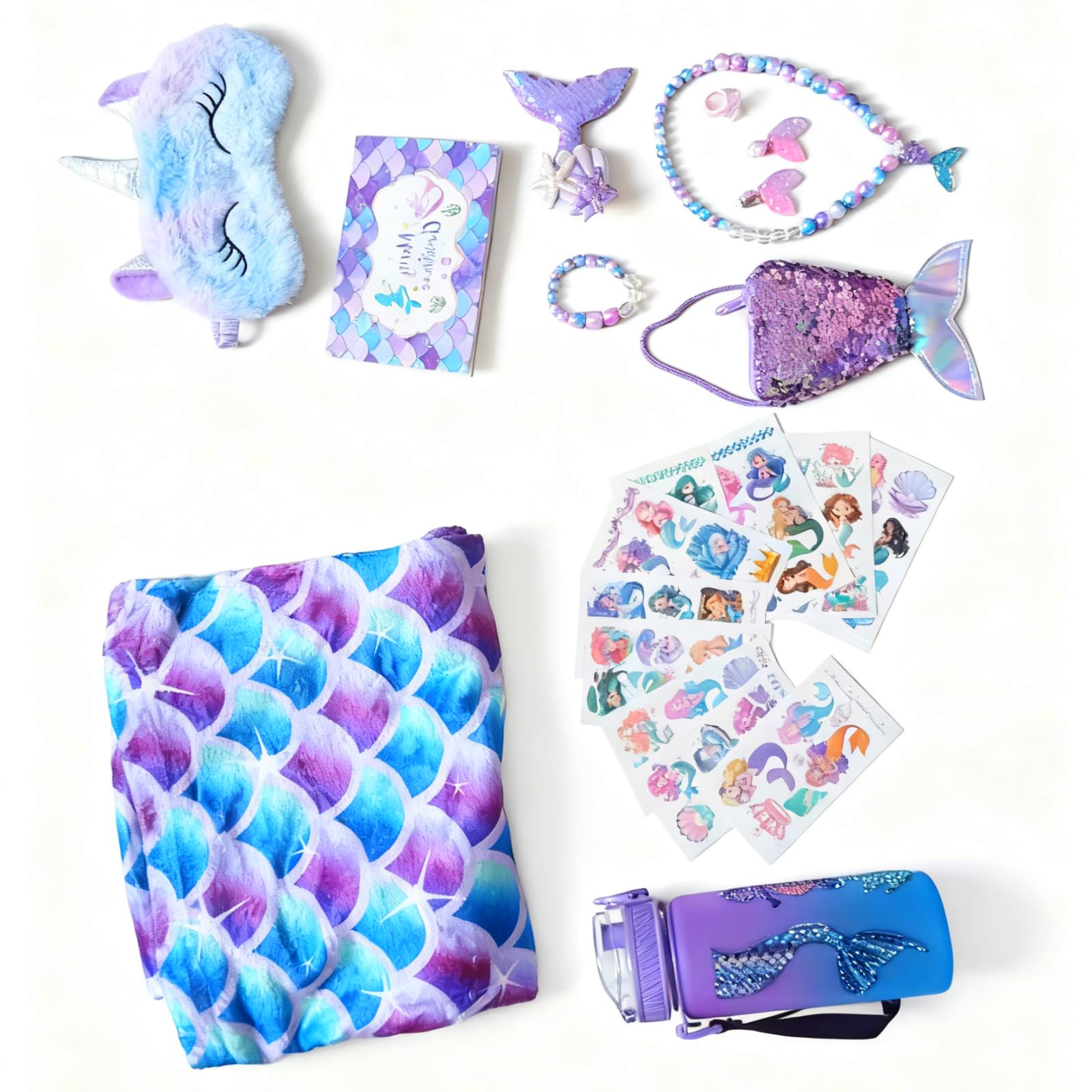 Runeaoys Mermaid Eye Mask image for relaxing downtime after adventures.