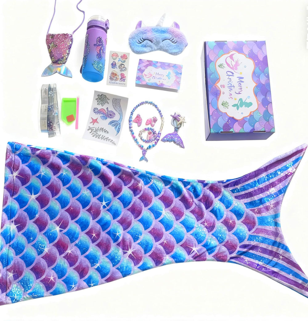 Runeaoys Mermaid Sequin Bag image adding sparkle and easy storage.