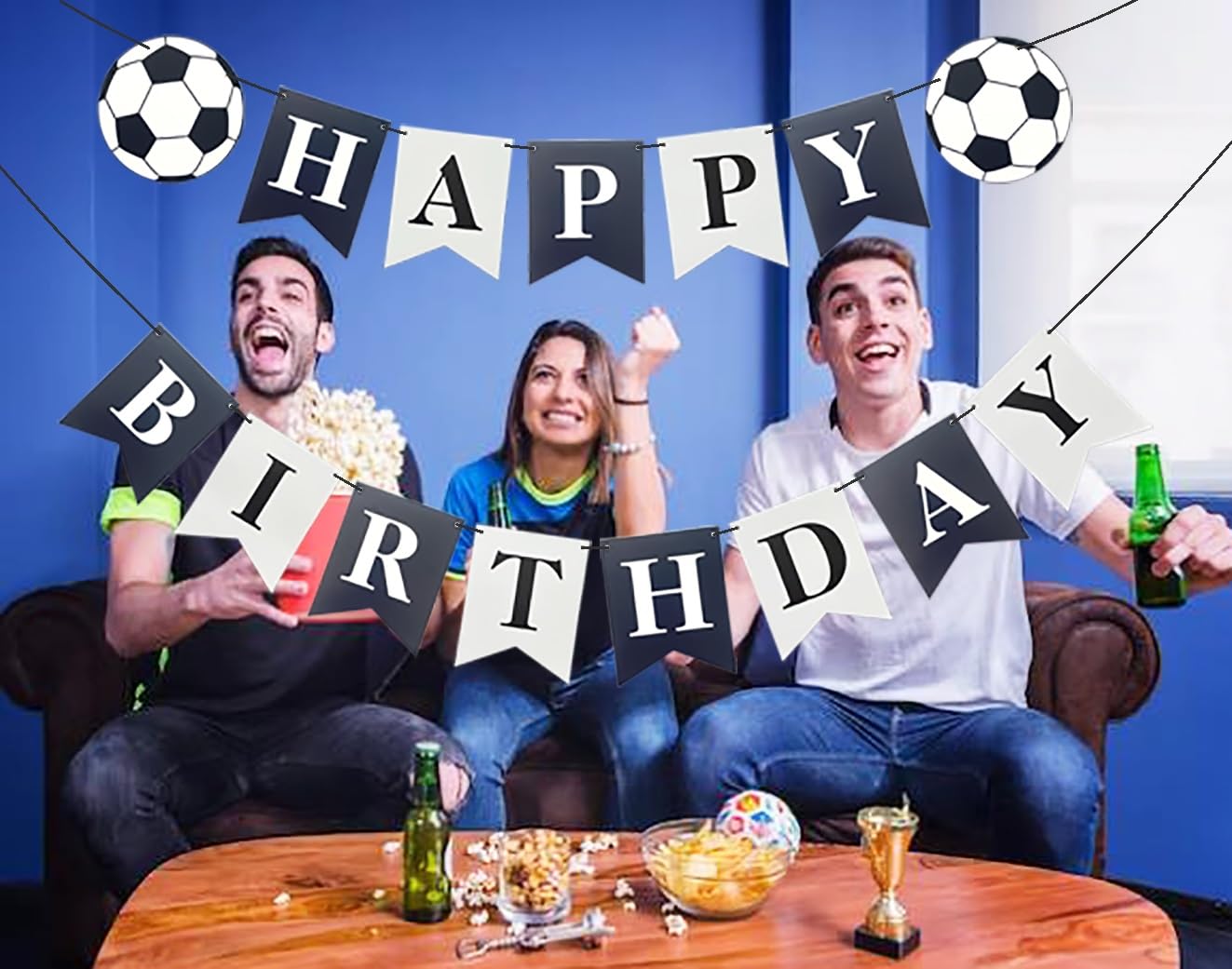 Runhiskii Soccer Banner ready-packaging simplifies quick setup and storage